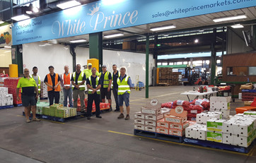 Click to enlarge: Company at Sydney Markets